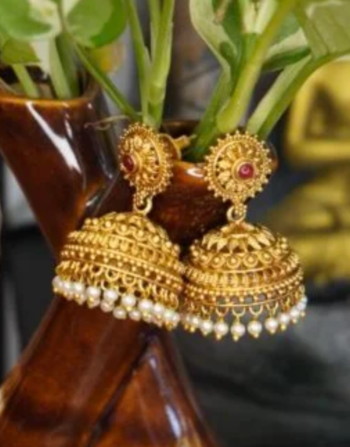Antique Finish jhumka