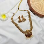 Antique Gold Lakshmi Necklace Set 1013