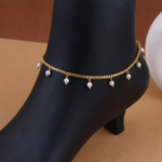 Chic Golden Charm Anklet