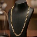 Classic Figaro Gold Chain 0020