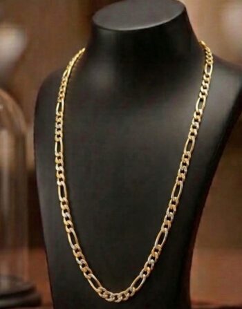 Classic Figaro Gold Chain 0020