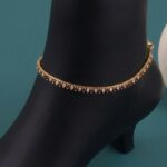 Ruby Sparkle Anklet 1007